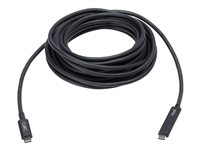 HP - USB-kabel - 24 pin USB-C (hane) till 24 pin USB-C (hane) - 5 V - 3 A - 5 m - svart - för Elite Slice G2 9JH45AA