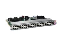 Cisco Catalyst 4500E Series Line Card - Switch - 48 x 10/100/1000 - insticksmodul WS-X4648-RJ45-E=