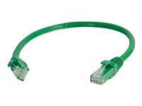 C2G Cat6 550MHz Snagless Patch Cable - Patch-kabel - RJ-45 (hane) till RJ-45 (hane) - 15 m - CAT 6 - formpressad, hakfri, tvinnad - grön 83433