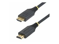StarTech.com - High Speed - HDMI-kabel - HDMI hane till HDMI hane - 1 m - skärmad - svart - halogenfri, passiv, 4K60Hz stöd, 1440p (UWQHD) stöd 144Hz, 1080p stöd 240 Hz HDMI2-CABLE-GRIP-1M