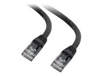 C2G - Patch-kabel - RJ-45 (hane) till RJ-45 (hane) - 5 m - UTP - CAT 6 - startad, hakfri - svart 82458