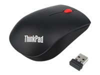 Lenovo ThinkPad Essential Wireless Mouse - Mus - optisk - 3 knappar - trådlös - 2.4 GHz - trådlös USB-mottagare - Campus 4X30M56887
