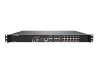 SonicWall NSa 4600 - Säkerhetsfunktion - hög tillgänglighet - begränsad licensanvändning - 10GbE - 1U - kan monteras i rack 01-SSC-1087