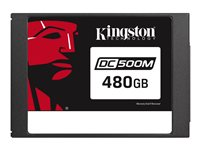 Kingston Data Center DC500M - SSD - krypterat - 480 GB - inbyggd - 2.5" - SATA 6Gb/s - AES - Self-Encrypting Drive (SED) SEDC500M/480G