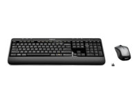 Logitech Wireless Combo MK520 - Sats med tangentbord och mus - trådlös - 2.4 GHz - nordisk 920-002602