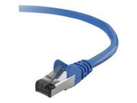 Belkin - Patch-kabel - RJ-45 (hane) till RJ-45 (hane) - 5 m - STP - CAT 6 - hakfri - blå - för Omniview SMB 1x16, SMB 1x8; OmniView SMB CAT5 KVM Switch A3L980B05MBL-HS