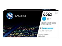 HP 656X - Lång livslängd - cyan - original - LaserJet - tonerkassett (CF461X) - för Color LaserJet Enterprise M652dn, M652n, M653dh, M653dn, M653x CF461X