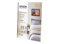 Epson Premium Glossy Photo Paper - Blank - 100 x 150 mm 40 ark fotopapper - för EcoTank ET-1810, 2810, 2811, 2814, 2815, 2820, 2825, 2826, 2850, 2851, 2856, 4800, 4850 C13S042153