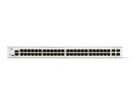 Cisco Catalyst 1200-48T-4X - Switch - L3 - smart - 48 x 10/100/1000Base-T + 4 x 10 Gigabit SFP+ - rackmonterbar C1200-48T-4X