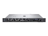 Dell PowerEdge R250 - kan monteras i rack Xeon E-2314 2.8 GHz - 16 GB - HDD 2 TB RH1R8