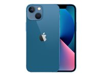 Apple iPhone 13 mini - 5G smartphone - dual-SIM / Internminne 256 GB - OLED-skärm - 5.4" - 2340 x 1080 pixlar - 2 bakre kameror 12 MP, 12 MP - front camera 12 MP - blå MLK93QN/A