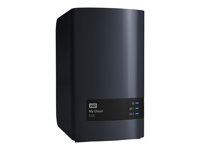 WD My Cloud EX2 WDBVKW0080JCH - NAS-server - 2 fack - 8 TB - SATA 6Gb/s - HDD 4 TB x 2 - RAID 0, 1, JBOD - RAM 512 MB - Gigabit Ethernet - iSCSI support WDBVKW0080JCH-EESN