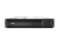 APC Smart-UPS 1500 LCD - UPS (kan monteras i rack) - AC 230 V - 1000 Watt - 1500 VA - RS-232, USB - utgångskontakter: 4 - 2U - svart - för P/N: AR106SH6, AR109SH6, AR112SH6, AR3006, AR3006SP, AR3103, AR3103SP, AR3106, AR3106SP SMT1500R2I-6W