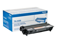 Brother TN3330 - Svart - original - tonerkassett - för Brother DCP-8110, 8150, 8155, 8250, HL-5440, 5450, 5470, 6180, MFC-8510, 8520, 8710, 8950 TN3330