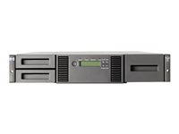 HPE MSL2024 Ultrium 3280 - Bandbibliotek - 36 TB / 72 TB - platser: 24 - LTO Ultrium ( 1.5 GB / 3 TB ) x 1 - Ultrium 5 - högsta antal enheter: 1 - 8Gb Fibre Channel - kan monteras i rack - 2U - streckkodsläsare, kryptering BL531B