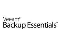 Veeam Backup Essentials - Upfront Billing-licens (1 år) + Production Support - 1 TB NAS-kapacitet V-ESSNAS-1T-SU1YP-00