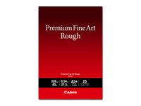 Canon Premium FA-RG1 - Bomull - grov - 21,5 mil - A3 Plus (330 x 480 mm) - 320 g/m² - 25 ark konstpapper - för imagePROGRAF PRO-1000 4562C004