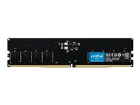 Crucial - DDR5 - modul - 32 GB - DIMM 288-pin - 4800 MHz / PC5-38400 - CL40 - 1.1 V - ej buffrad - icke ECC CT32G48C40U5