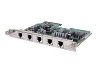 HPE - Gränssnittskort för ISDN-terminal - Double Smart Interface Card (DSIC) - FXS/FXO - analoga portar: 5 - för HPE MSR50-40, MSR50-40 DC, MSR50-60, MSR50-60 DC JG189A