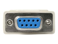 StarTech.com DB9 RS232 Serial Null Modem Adapter - F/F - Null modem adapter - DB-9 (F) to DB-9 (F) - NM9FF - Nollmodemadapter - DB-9 (hona) till DB-9 (hona) - för P/N: EC1S952, EC2S952, PCI2S232485I NM9FF