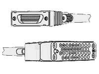 Cisco - V.35-kabel (DTE) - DB-60 (hane) till M/34 (V.35) (hane) - 3 m - skärmad - för Cisco 16XX, 25XX, 36XX, 4000, 4800, 70XX, 71XX, 72XX, 73XX, 74XX, 75XX, 76XX; AccessPro CAB-V35MT=