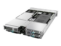 HPE Apollo n2400 Gen10 Plus - Kan monteras i rack - 2U - upp till 4 blad - ingen strömförsörjning - CTO - för ProLiant XL225n Gen10 Plus 1U Node P30036-B21