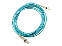 HPE Premier Flex - Nätverkskabel - LC multiläge (hane) till LC multiläge (hane) - 50 m - 50 m - fiberoptisk - OM4 - för HPE SN3600B 32, SN6610C 32, SN6710C 64, SN6720C 64, SN6750, SN8500C/SN8700C 48, SN8700C 64 QK737A