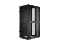 APC NetShelter SX Gen 2 - Rack skåp - 1991 H x 800 B x 1070 D mm, med sidor - golvstående - svart - 42U - 19" - TAA-kompatibel AR3180B2