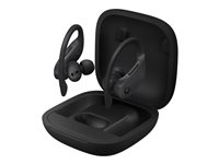 Beats Powerbeats Pro - True wireless-hörlurar med mikrofon - inuti örat - montering över örat - Bluetooth - ljudisolerande - svart - för iPad/iPhone/iPod/TV/Watch MY582ZM/A