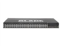 BNT RackSwitch G8000F - Switch - L3 - Administrerad - 44 x 10/100/1000 + 4 x SFP - främre till bakre luftflöde - rackmonterbar 7309CFC