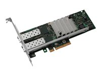 Intel X520 DP - Nätverksadapter - PCIe - 10GbE - för PowerEdge C6220, R220, R320, R420, R920, T320, T430, T630, VRTX, VRTX M520, VRTX M620 540-BBDR
