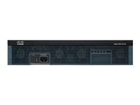 Cisco 2921 VPN ISM Module HSEC Bundle - - router - - 1GbE - WAN-portar: 3 - rackmonterbar CISCO2921-HSEC+/K9