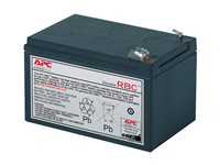 APC Replacement Battery Cartridge #4 - UPS-batteri - 1 x batteri - Bly-syra - svart - för P/N: BE 700 YIN, BE750BB-CN, BE800-IND, BK650I, BP500JPNP, BP650SX107, SC620X565, SU620I RBC4