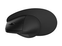 HP 925 - Vertikal mus - 6 knappar - trådlös - Bluetooth 5.3, 2.4 GHz - trådlös USB-mottagare - svart - hållbar förpackning 6H1A5AA