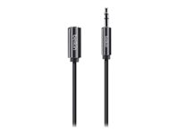 Belkin Stereo Extension Cable - Ljudförlängningskabel - mini-phone stereo 3.5 mm hane till mini-phone stereo 3.5 mm hona - 1.8 m AV10105BT1.8M