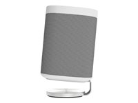 Multibrackets M - Monteringssats - för smart högtalare - laserskuret stål, bearbetad aluminium - vit - disk-monteringsbar - för Sonos One, One (Gen2), One SL, PLAY:1 7350105211775