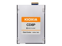 KIOXIA CD8P-R Series KCD8XPJE3T84 - SSD - datacenter, läsningsintensiv - 3840 GB - inbyggd - E3.S - PCI Express 5.0 x4 (NVMe) KCD8XPJE3T84