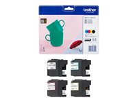 Brother LC227XLVALBP - 4-pack - Lång livslängd - svart, gul, cyan, magenta - original - blister - bläckpatron - för Brother DCP-J4120DW, MFC-J4420DW, MFC-J4620DW, MFC-J4625DW LC227XLVALBP