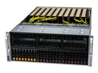 Supermicro GPU SuperServer 421GE-TNRT-02-G1 - kan monteras i rack Xeon Platinum 8562Y+ 2.8 GHz - 1 TB - SSD 2 x 1.92 TB, SSD 960 GB SYS-421GE-TNRT-02-G1