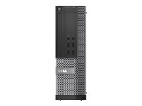 NDC OptiPlex 7020 SF i3-4150 (3.5Ghz, 3MB) 8GB (2x4GB) 1600MHz 500GB SATA 7.2k 3.5" Intel HD 4400 DVD RW Mouse MUI Win7Pro64/Win8.1 OS DVD Office Trial 3Yr Pro NBD Black 7020-5432+KB