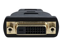 StarTech.com HDMI Male to DVI Female - HDMI to DVI-D Adapter - Bi-Directional - DVI to HDMI (HDMIDVIMF) - Videokort - dubbel länk - HDMI hane till DVI-D hona - svart - för P/N: DK31C3HDPD, DK31C3HDPDUE, SV221HUC4K, SV231DHU34K6, SV231HU34K6, SV431HU34K6 HDMIDVIMF