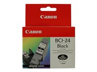 Canon BCI-24BK - Svart - original - bläcktank - för i45X; MultiPASS MP390; PIXMA iP1000, iP1500, iP2000, MP110, MP130; S200; SmartBase MP360 6881A002