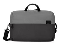 Targus Sagano EcoSmart - Notebook-väska - 14" - svart, grå TBS574GL