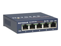 NETGEAR FS105v2 - Switch - ohanterad - 5 x 10/100 - skrivbordsmodell FS105-200PES