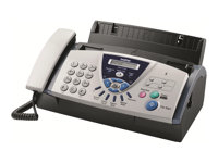 Brother FAX-T106 - Fax/kopiator - svartvit - termisk överföring - 216 mm bred (original) - A4 (media) - 14.4 Kbps FAXT106ZP1