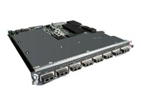 Cisco Catalyst 6900 Series 8-Port 10 Gigabit Ethernet Fiber Module with DFC4 - Expansionsmodul - 10 GigE - 10GBase-X - 8 portar - för Catalyst 6503-E, 6504-E, 6506-E, 6506-E IDSM-2, 6509-E, 6509-E 10Gig, 6513-E WS-X6908-10G-2T=