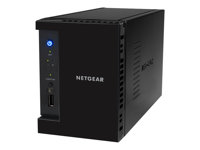 NETGEAR ReadyNAS 102 RN10221D - NAS-server - 2 fack - 2 TB - SATA 3Gb/s - HDD 1 TB x 2 - RAID RAID 0, 1, JBOD - RAM 512 MB - Gigabit Ethernet - iSCSI support RN10221D-100EUS