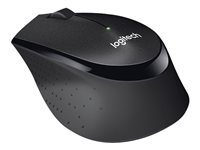 Logitech B330 Silent Plus - Mus - optisk - 3 knappar - trådlös - 2.4 GHz - trådlös USB-mottagare 910-004913