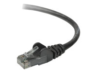 Belkin High Performance - Patch-kabel - RJ-45 (hane) till RJ-45 (hane) - 10 m - UTP - CAT 6 - formpressad, hakfri - svart - för Omniview SMB 1x16, SMB 1x8; OmniView SMB CAT5 KVM Switch A3L980B10M-BLKS