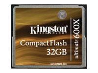 Kingston Ultimate - Flash-minneskort - 32 GB - 600x - CompactFlash CF/32GB-U3